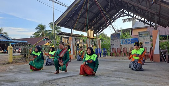 Tari Jepin Anyam Tali Selampik Siap Meriahkan Seremonial Pembukaan Lomba Mancing di Semuntai 26 Juli 2026